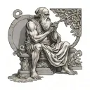 Diogenes tattoo design idea