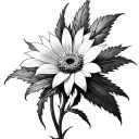 Edelweiss tattoo design idea