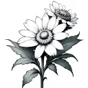 Edelweiss tattoo design idea