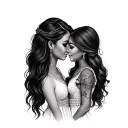 step mom step daughter matching tattoo tattoo design idea
