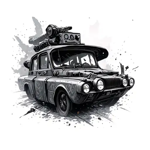 Metro 2033 tattoo design idea