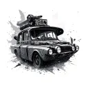 Metro 2033 tattoo design idea