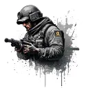 Metro 2033 tattoo design idea