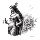 • Regent goddess: Aphrodite (beauty and love), Themis (Justice), Athena (strategic wisdom). Hero/archetype: Perse tattoo design idea