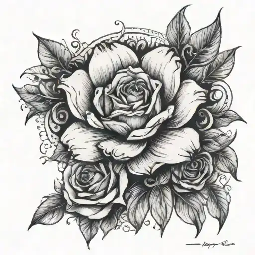 this love will keep through blinding of the eyes, silence in the ears, darkness of the mind" tattoo design idea