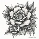 this love will keep through blinding of the eyes, silence in the ears, darkness of the mind" tattoo design idea