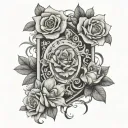 present moment tattoo design idea