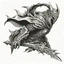 Artorias The Abyss Walker tattoo design idea