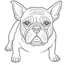 Boston terrier tattoo design idea