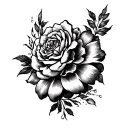 On Triceps tattoo design idea