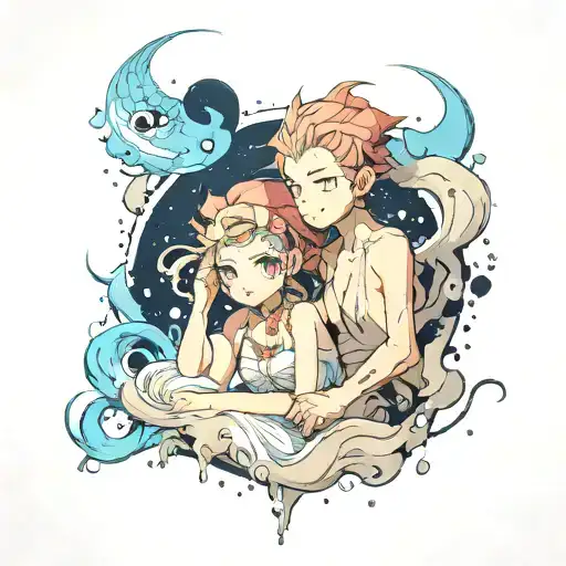 We are two grains of sand on the beach of the universe And our fears and sufferings are drops of water That fall on our eyelids from the sky tattoo design idea