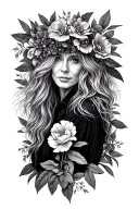 Stevie nicks lyrics from silver springs tattoo design idea