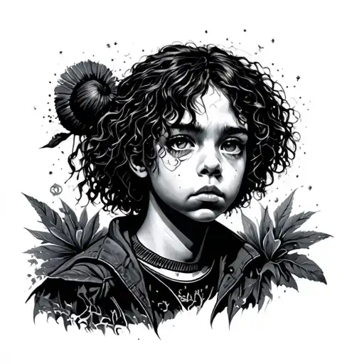 tatto flashes stranger things tattoo design idea