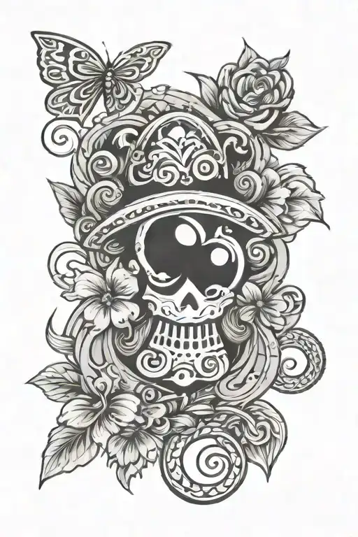 lucky charm tattoo design idea
