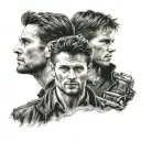 supernatural sam und dean tattoo design idea