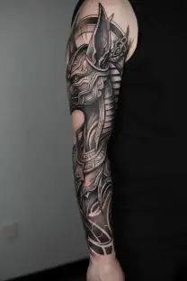 anubis tattoo design idea