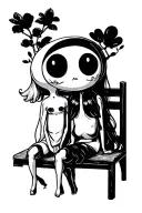 Age and Kodama Hangout tattoo design idea