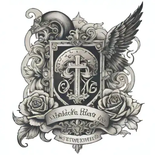 'Each is the maker of his own fortune' tattoo design idea