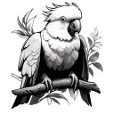 Cockatoo tattoo design idea