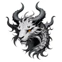 Chimera tattoo design idea