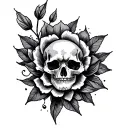 Crotch tattoo design idea