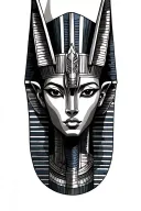 Anubis Egyptian Tattoo tattoo design idea