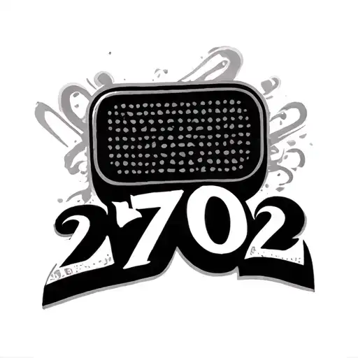 "2702" Bandaid tattoo design idea