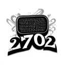 "2702" Bandaid tattoo design idea