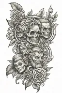 family first tattoo design idea