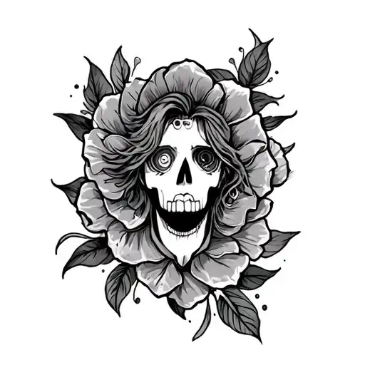 brook one piece knee tattoo tattoo design idea