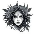 trinacria tattoo design idea