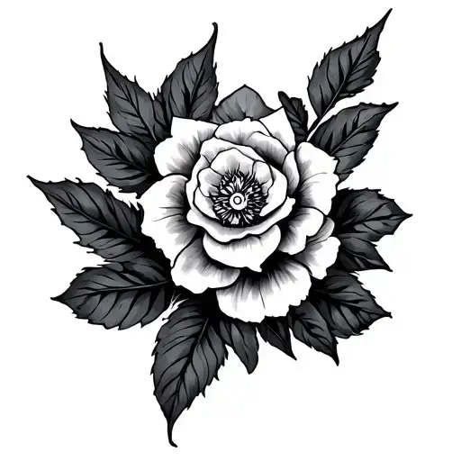 trinacria tattoo design idea