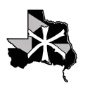 texas outline with cross over it tattoo design idea