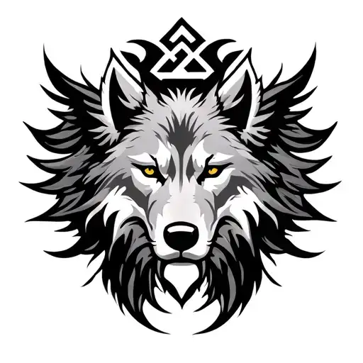 Forearm band with Greek symbol Alpha, phoenix, Maserati trishul, symbolic lion, XVII, wolf paws or wolf face tattoo men tattoo design idea