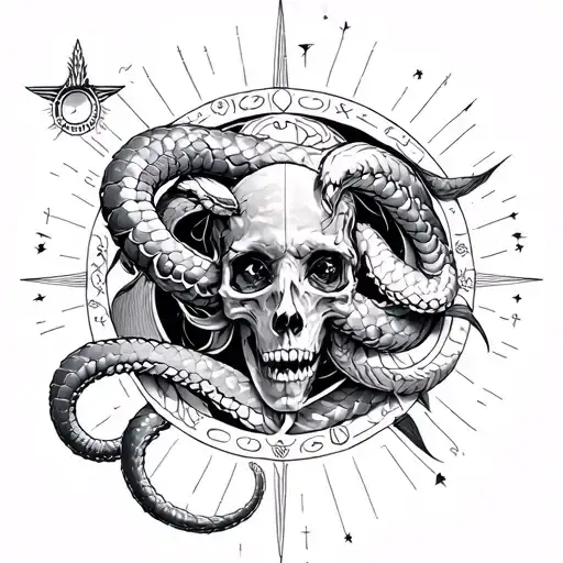 Ophiuchus tattoo design idea