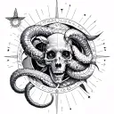 Ophiuchus tattoo design idea