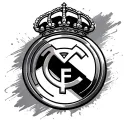 Real Madrid Logo tattoo design idea