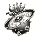 vivienne Westwood orb tattoo design idea