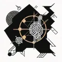 path together is the goal tattoo design idea