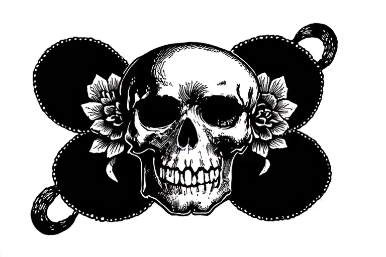 traditional ink on paper sailor jerry style tattoo flash tattoo design idea