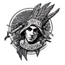 My brother's keeper long live dre forearm sleeve tattoo design idea