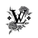 Louis Vuitton tattoo design idea