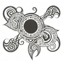 black clover tattoo design idea