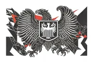 Albanian flag tattoo design idea