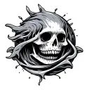 Slime tattoo design idea