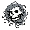 Slime tattoo design idea