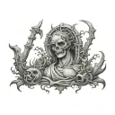 purgatory  tattoo design idea