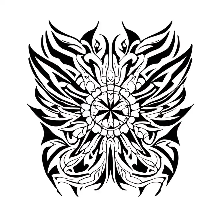 live forever tattoo design idea