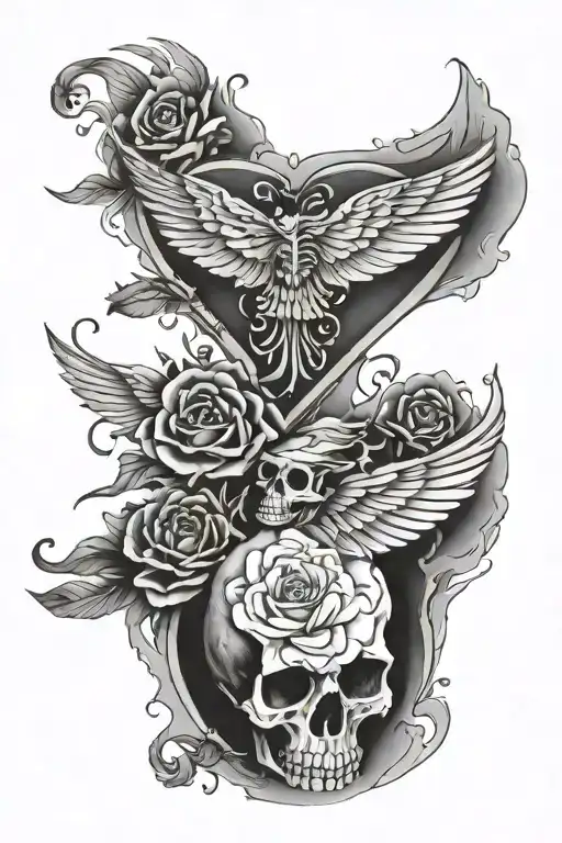 suicide survivor tattoo design idea