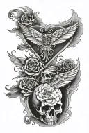 suicide survivor tattoo design idea